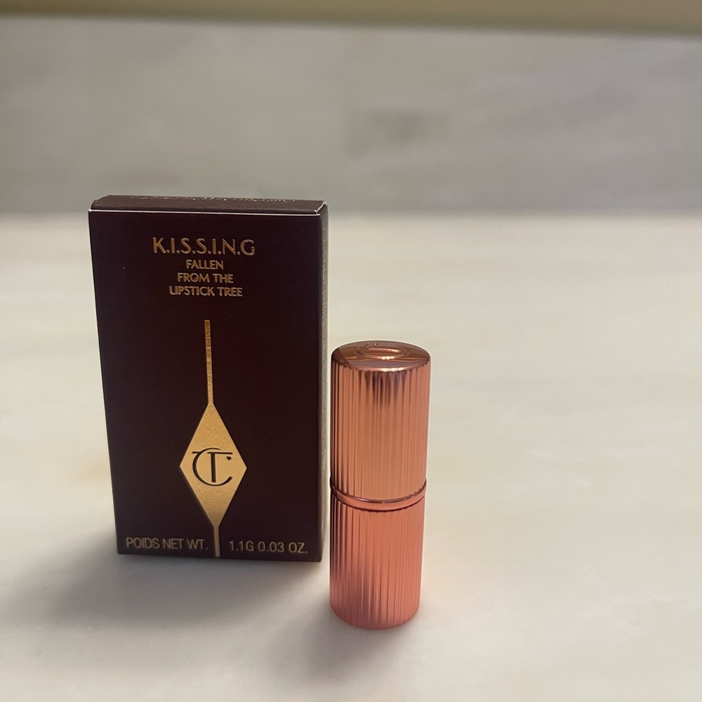 Charlotte Tilbury K.I.S.S.I.N.G Lipstick Icon Baby MINI Travel Size 0.03 oz